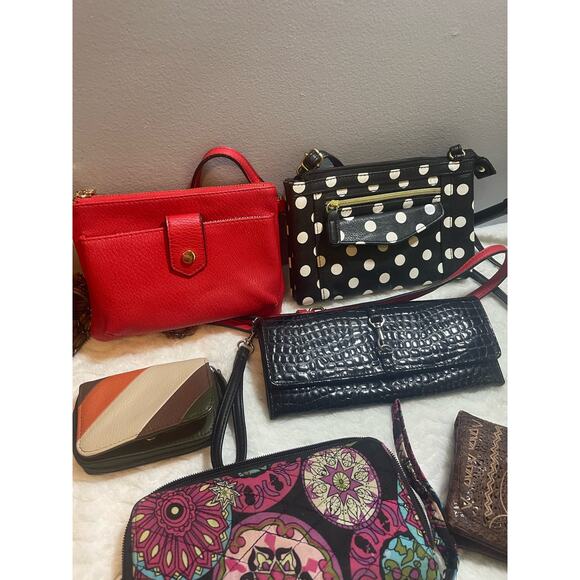 Lot of 11 Crossbody Wristlet Wallets (1 Lily Pulitzer) - Picture 2 of 6